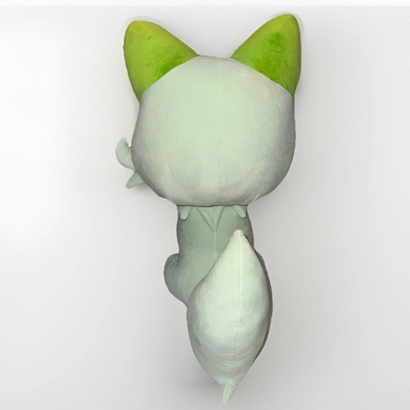 Pokemon 24 Inch Jumbo Plush Sprigatito Toy Jazwares Japan 2024 Nintendo Official - Picture 5 of 6